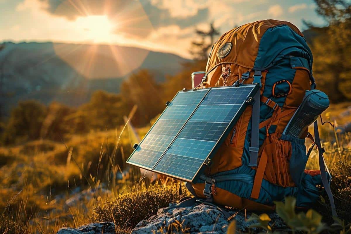Chargeur solaire pliable : l'allié indispensable pour vos aventures en pleine nature