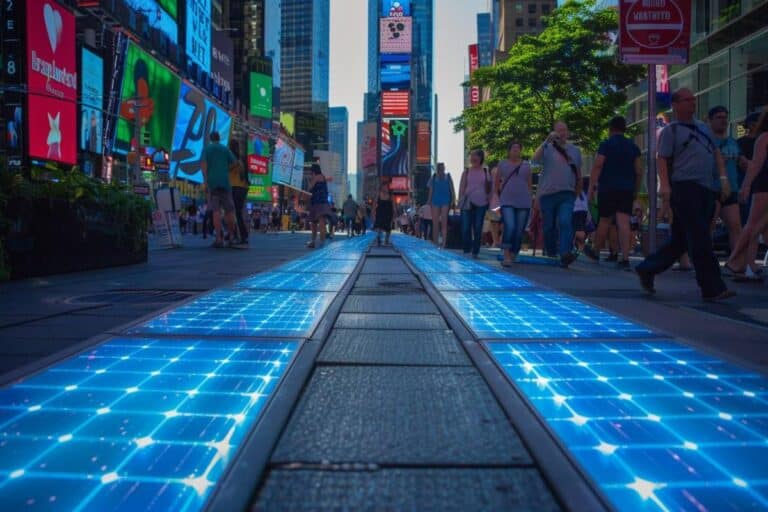 Révolution écologique : ces 5 villes françaises qui innovent avec des trottoirs solaires